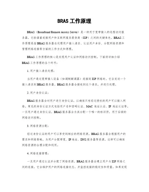 BRAS工作原理