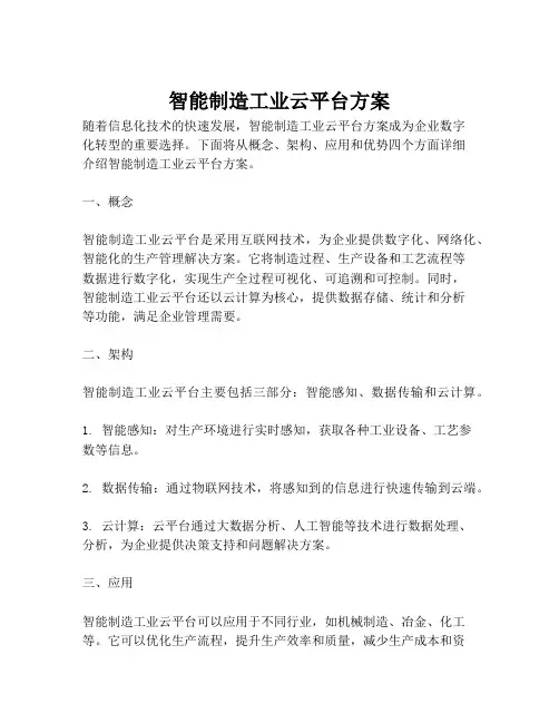 2023-智能制造工业云平台方案-1