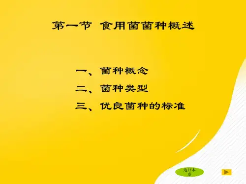 食用菌菌种的制作与保藏_minimizer-优秀PPT文档