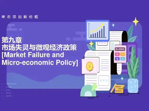 微观经济学第9章市场失灵与微观经济政策