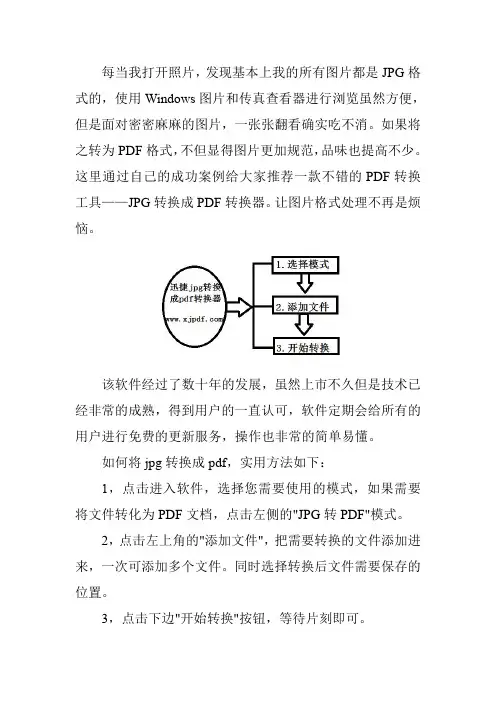 如何把jpg转换成pdf的详细教程