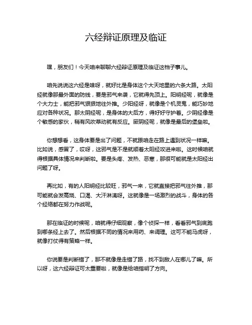 六经辩证原理及临证