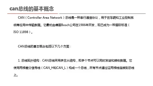 can总线的基本概念