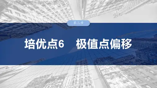 2025年新人教版高考数学一轮复习讲义  第三章 培优点6 极值点偏移