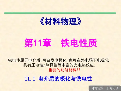 第11章 铁电性质