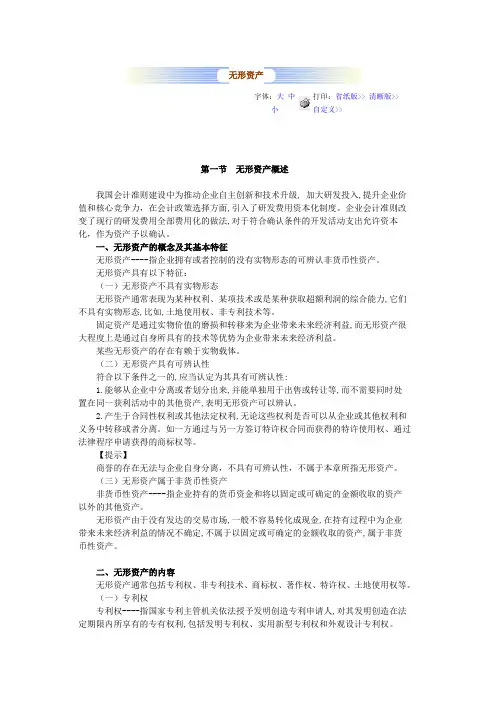 无形资产
