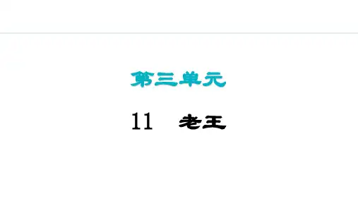 第11课《老王》课件(共29张PPT) 统编版语文七年级下册