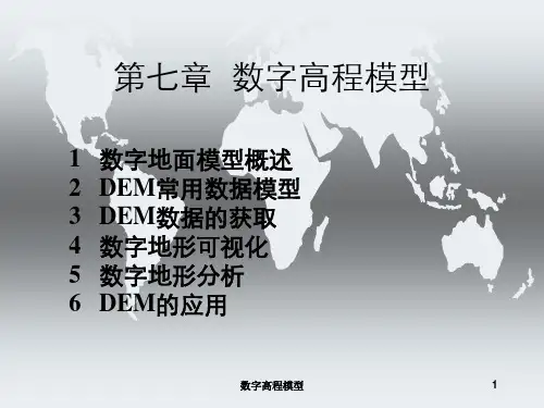 数字高程模型