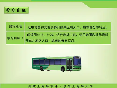 东北地区的人口与城市分布课件