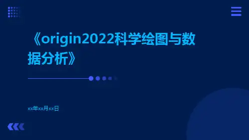 Origin2022科学绘图与数据分析