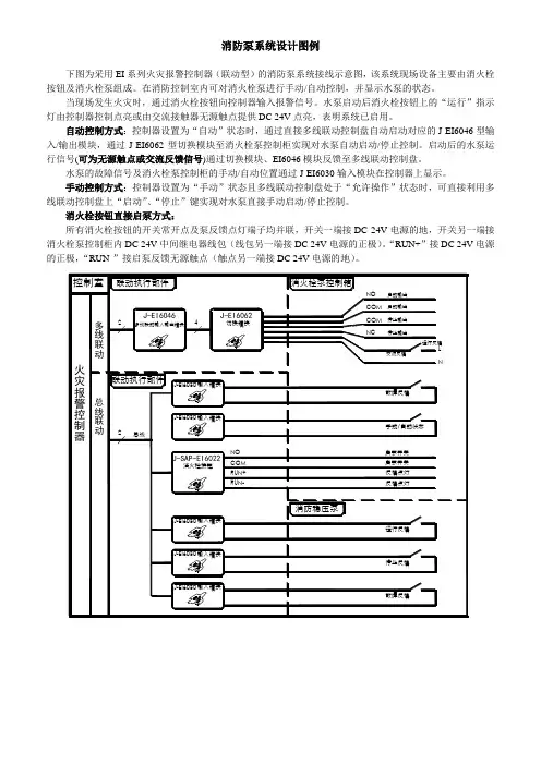 消防泵系统设计图例