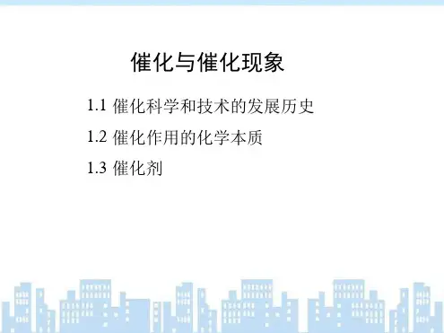 环境功能材料 5 催化与催化剂资料