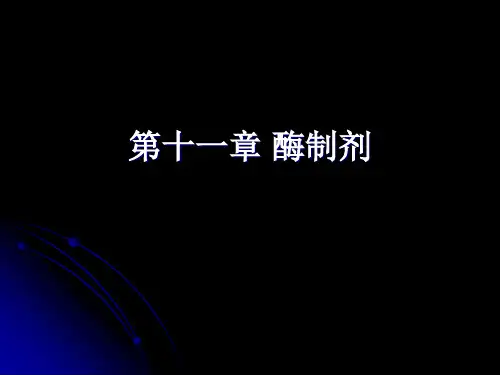第十一章酶制剂ppt课件