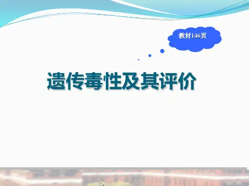 遗传毒性