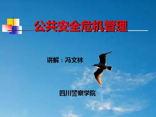 公共安全危机管理-PPT课件