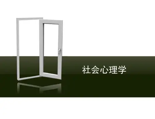 国家心理咨询师三级  社会心理学