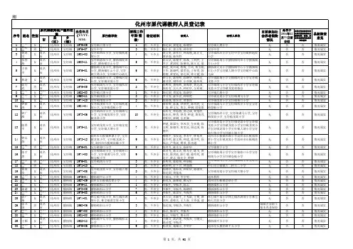 原民办教师