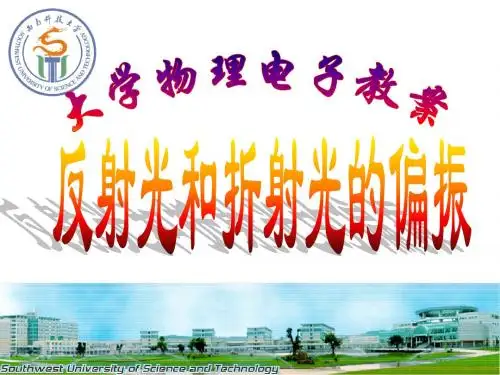 反射光和折射光的偏振
