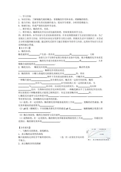 酶导学案