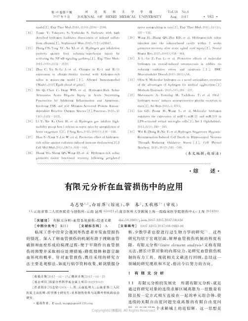 14576492_有限元分析在血管损伤中的应用
