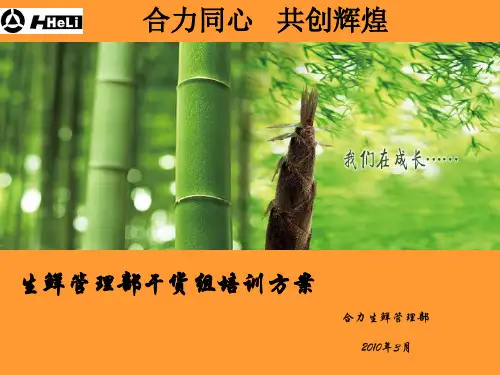 合力干货培训