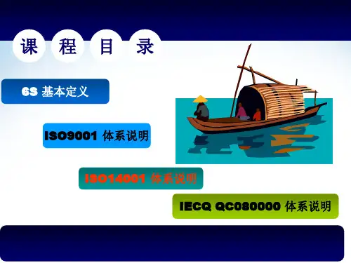 6S品质环境HSPM管理体系精编版