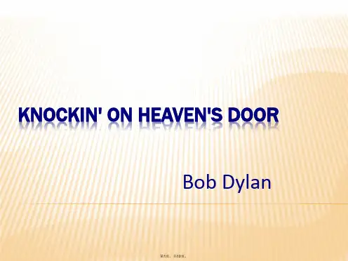 Knockin'-On-Heaven's-Door
