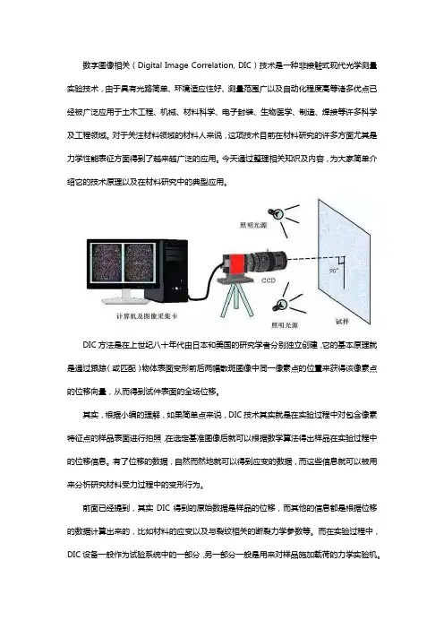 DIC怎么应用到材料研究中？
