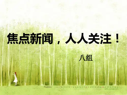 时政要闻PPT课件