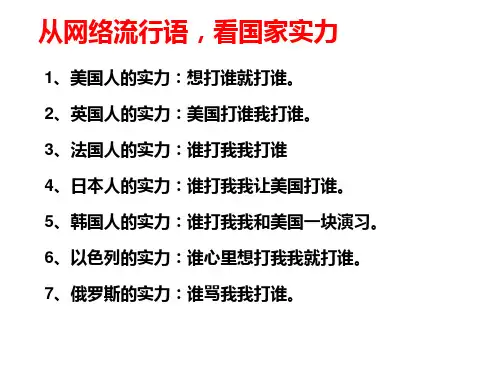 世界多极化：深入发展ppt