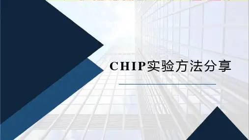 CHIP实验方法分享