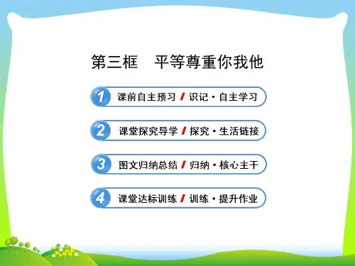 平等尊重你我他-课件