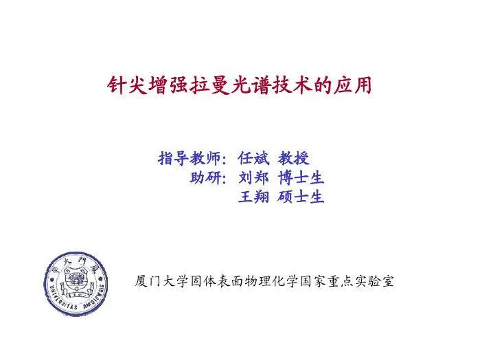 针尖增强拉曼光谱技术的应用