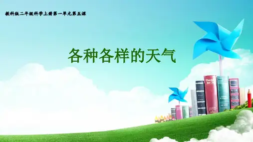 (完整版)《各种各样的天气》课件