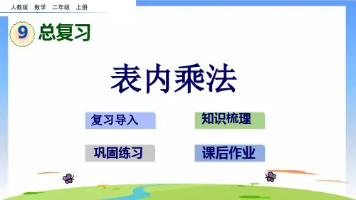《表内乘法》PPT课件共(20张PPT)