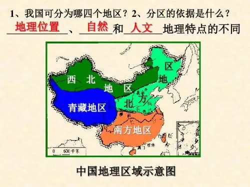 新课标人教版高中地理《北方地区》名师公开课市级获奖课件