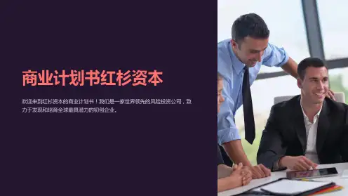 商业计划书红杉资本