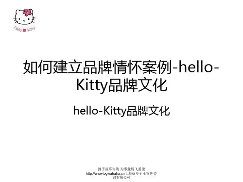 如何建立品牌情怀案例-hello-Kitty品牌文化