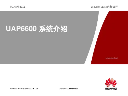 UAP6600-系统介绍