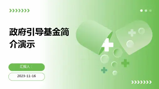 政府引导基金简介演示
