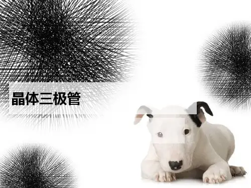 晶体三极管的复习PPT课件