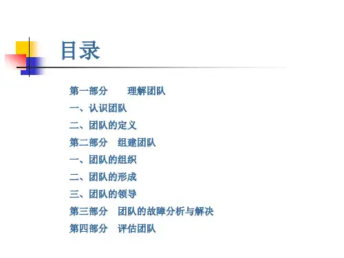 团队管理ppt课件