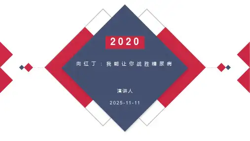 向红丁：我能让你战胜糖尿病