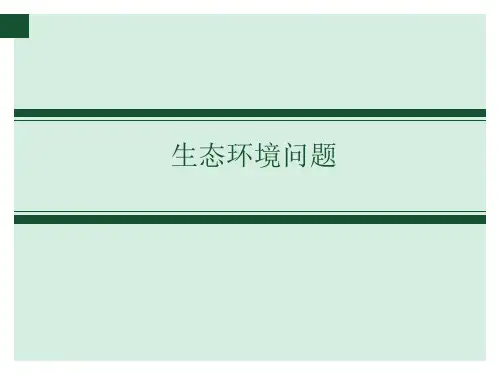 环境问题