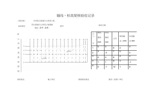 轴线、标高复核验收记录(20200930062213)