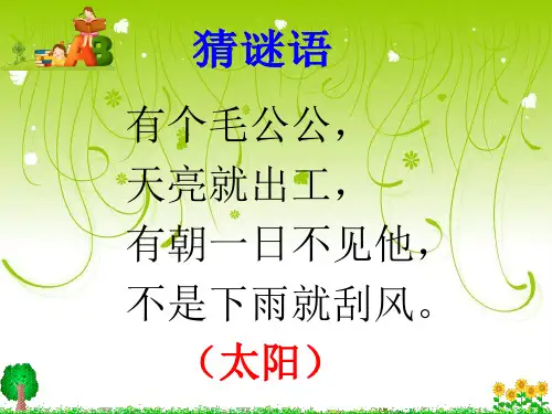 18_四个太阳(1)ppt课件