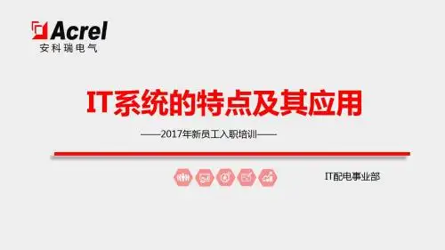 IT系统的特点及其应用