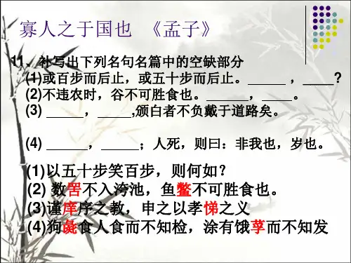 诗歌鉴赏之练字炼句 PPT
