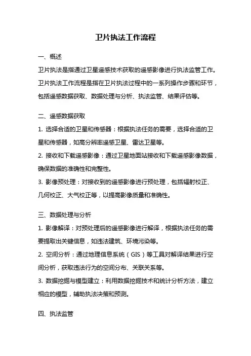 卫片执法工作流程