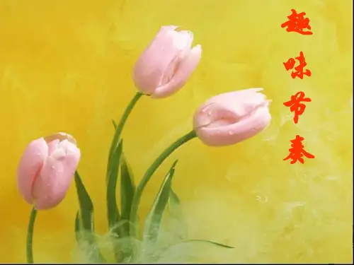 音乐教学中的节奏训练ppt课件